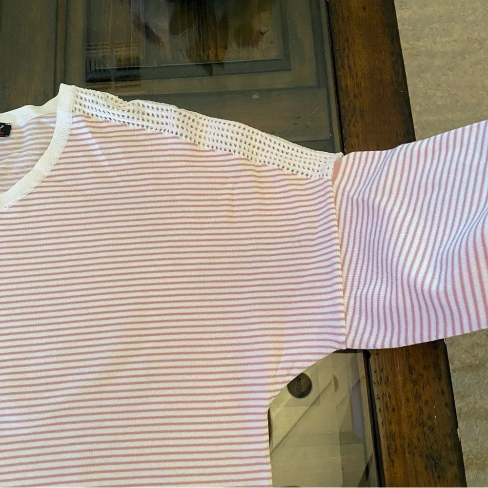 Piccadilly Canada Rose Pink Light Sweater size XS NWOT - Picture 14 of 14